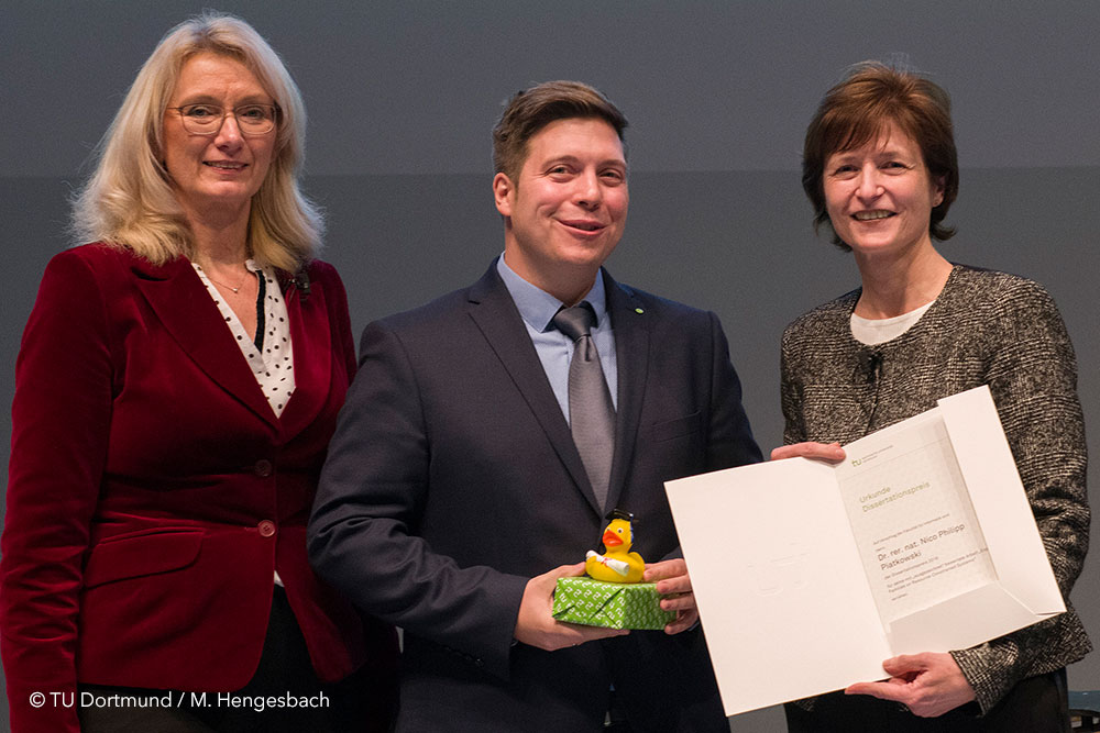 Dr. Nico Piatkowski received dissertation prize at TU Dortmund