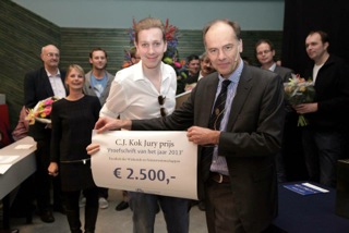 Dortmunder postdoc Wouter Duivesteijn wins C.J. Kok Jury Award 2013.